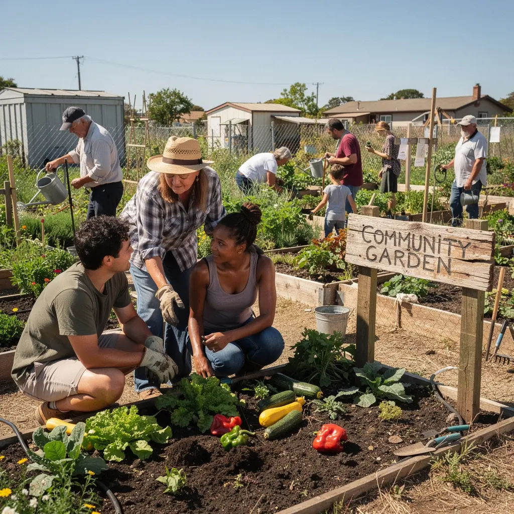 Современный дом с большим балконом, окружённым зелеными насаждениями.